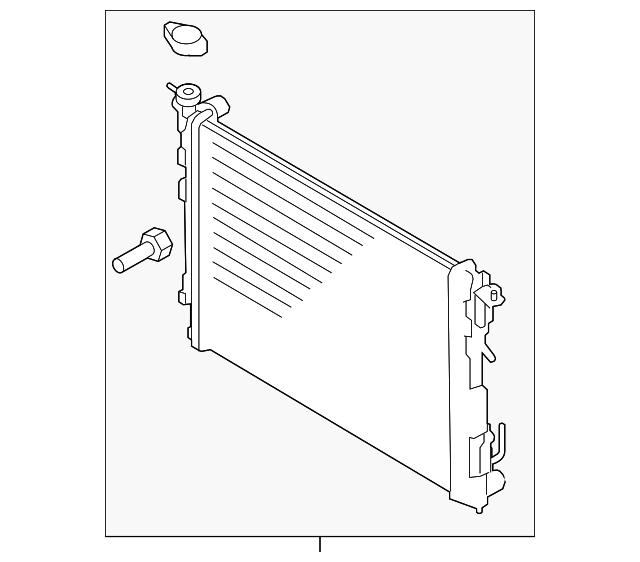 25310-2S200 Деталь RADIATOR ASSY