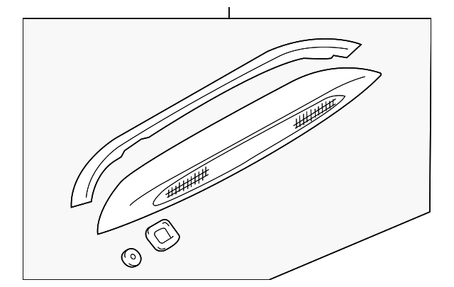 8334A037 Деталь HIGH MOUNT LAMP