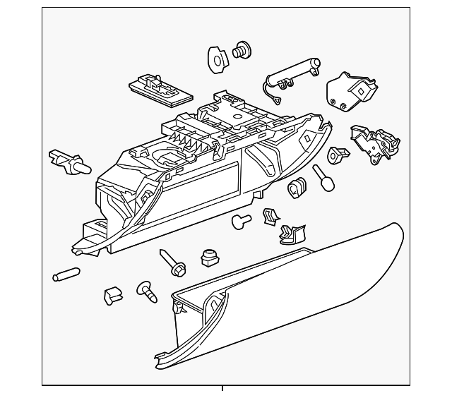 23489477 GLOVE BOX ASSY