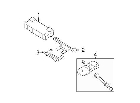 Sorento TIRE PRESSURE MONITOR COMPONENTS