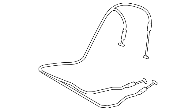 72069-08020 Деталь CABLE, LEFT