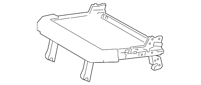 79202-08070 Деталь CUSHION FRAME, LEFT
