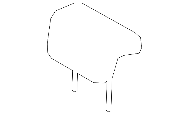 71960-08010-B3 Деталь HEADREST, LEFT