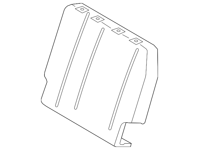 79285-08030 Деталь SEAT BACK PAD, LEFT