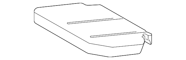 79245-08030 Деталь SEAT CUSHION PAD, LEFT