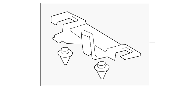 79092-08060-B1 Деталь FRAME COVER, LEFT