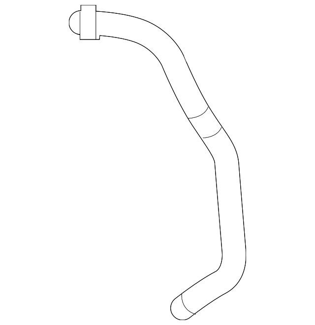 AL3Z-3691-B Деталь RESERVOIR HOSE