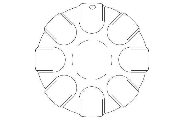 42611-35410 Деталь WHEEL, ALLOY