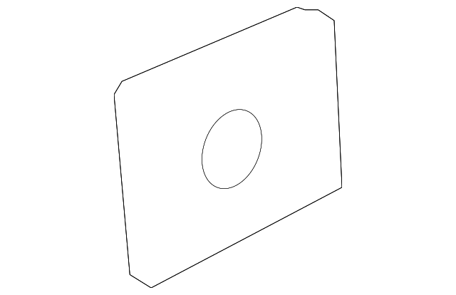 11589183 SIDE MOLDING NUT, LEFT