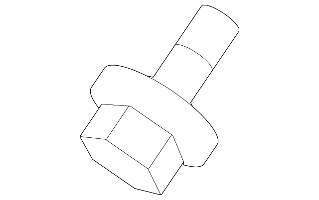 8115146230 Деталь BUMPER LOWER BOLT