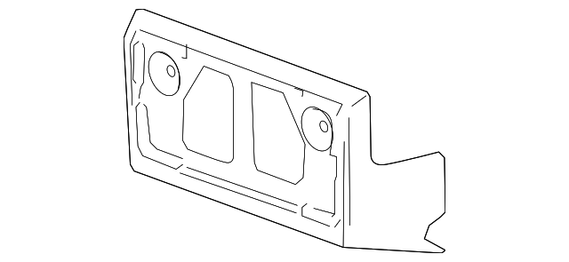 8208908340 Деталь LICENSE BRACKET