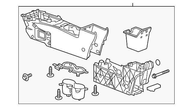 22865955 CENTER CONSOLE
