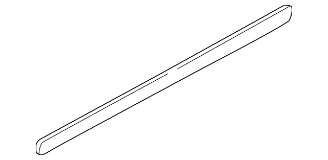 1J3-853-515-B-GRU Деталь BODY SIDE MLDG, LEFT