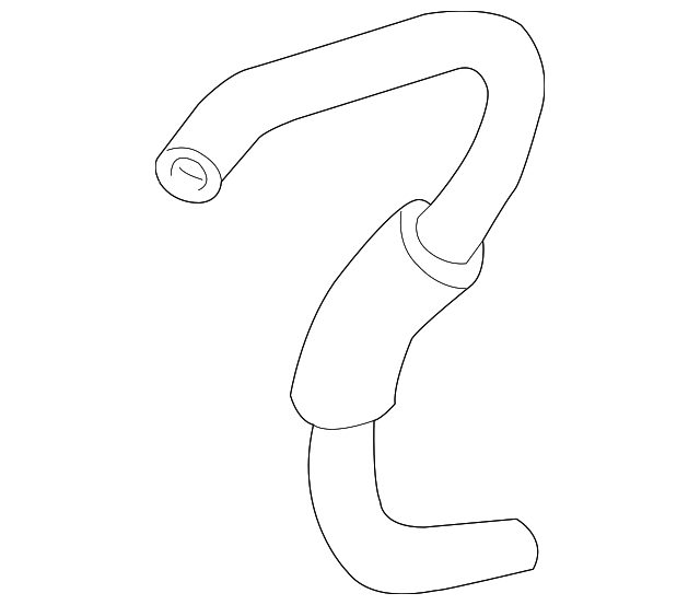 25412-26300 LOWER HOSE