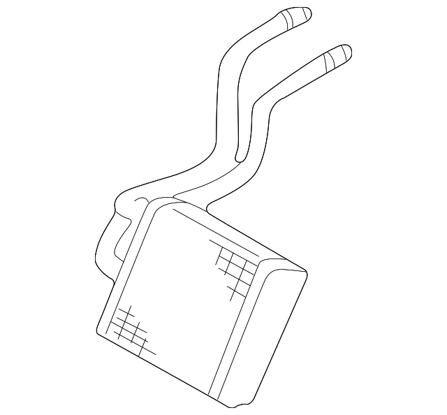 27140AR200 HEATER CORE