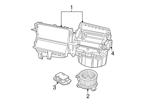 Caliber BLOWER MOTOR & FAN