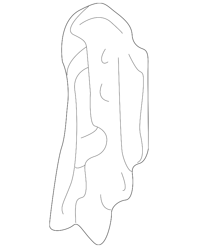 76525-7B030 Деталь INNER PILLAR BRACKET, LEFT