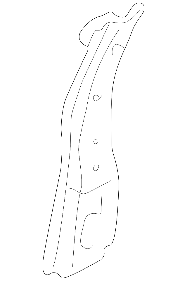 76531-7B030 Деталь INNER PILLAR, LEFT