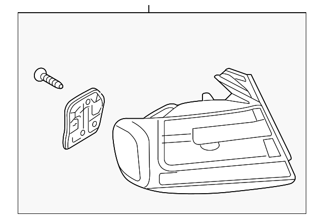 8K5-945-095-L Деталь TAIL LAMP ASSY, LEFT
