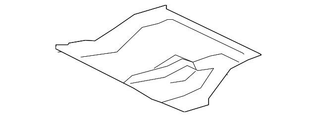 58211-33142 Деталь CENTER FLOOR PAN