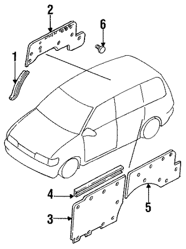 MPV QUARTER PANEL TRIM 2