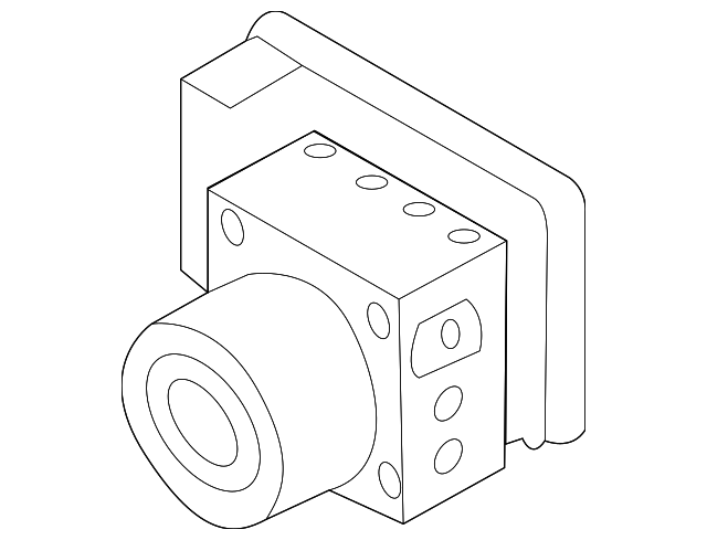 34-51-6-880-554 Деталь ABS CONTROL UNIT