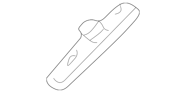 51-13-7-006-325 Деталь ROOF RAIL PAD, LEFT