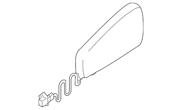 8585085Z00 Деталь SIDE AIR BAG, LEFT