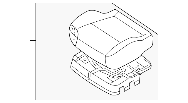 8510185ZL0 Деталь CUSHION ASSY, RIGHT