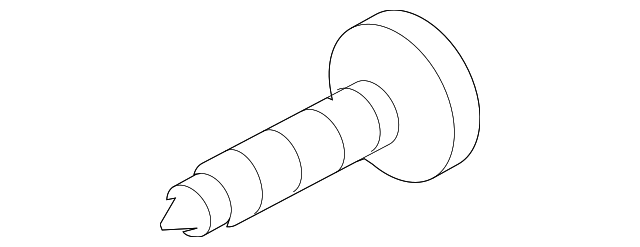 8524585Z10 Деталь SEAT BACK PANEL SCREW, RIGHT