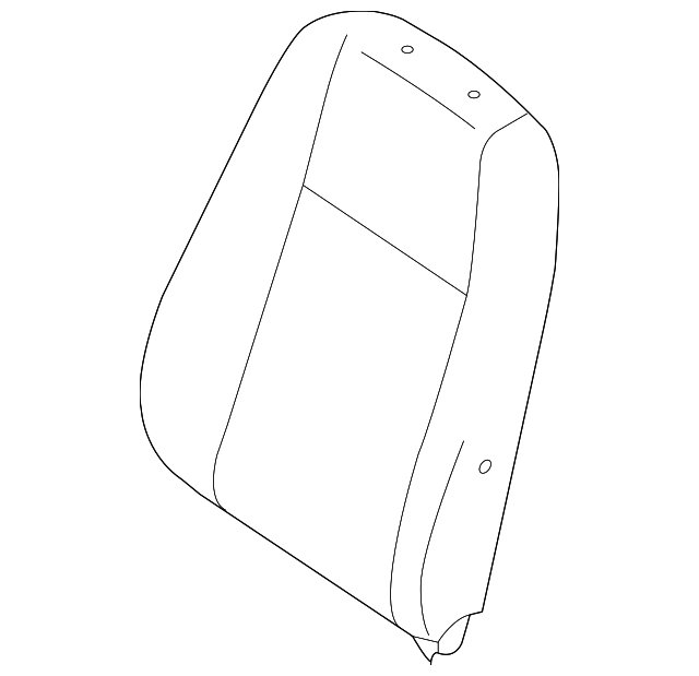 8510885Z00 Деталь SEAT BACK COVER, RIGHT