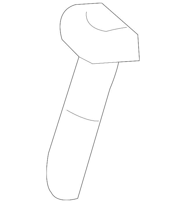 876037S001 Деталь HEADREST GUIDE, LEFT