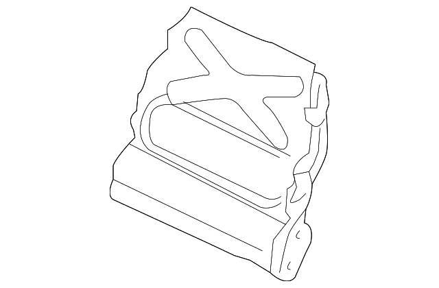 88301ZQ03A Деталь CUSHION FRAME, RIGHT