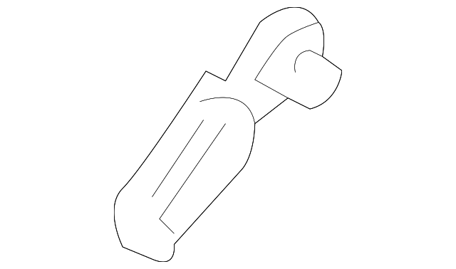 88418ZQ00A Деталь RECLINE LEVER, RIGHT