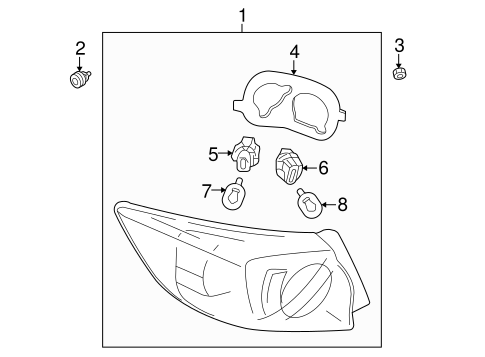 3 BULBS - CHASSIS 3