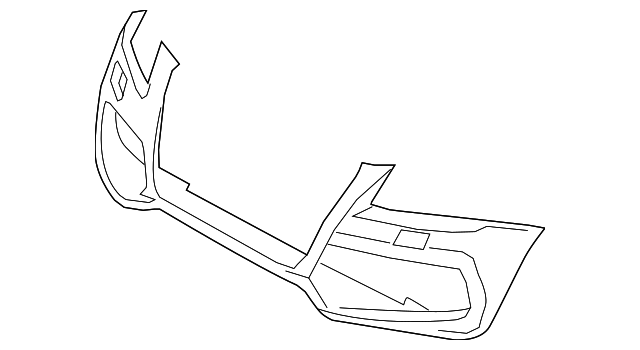 8R0-807-105-B-GRU Деталь BUMPER COVER