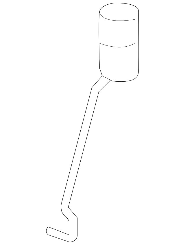 SU003-04207 Деталь RELEASE LEVER, RIGHT