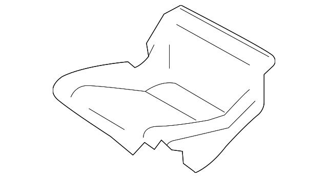 SU003-05095 Деталь CUSHION COVER, LEFT