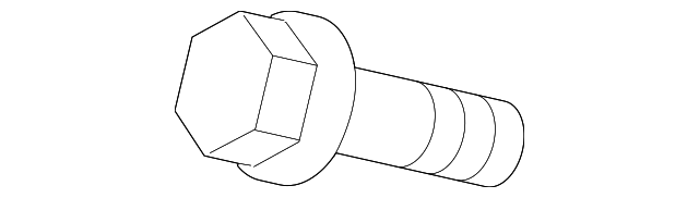 SU003-02813 Деталь SEAT CUSHION PAD BOLT, RIGHT
