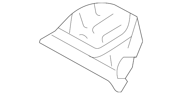 SU003-01818 Деталь SEAT BACK FRAME