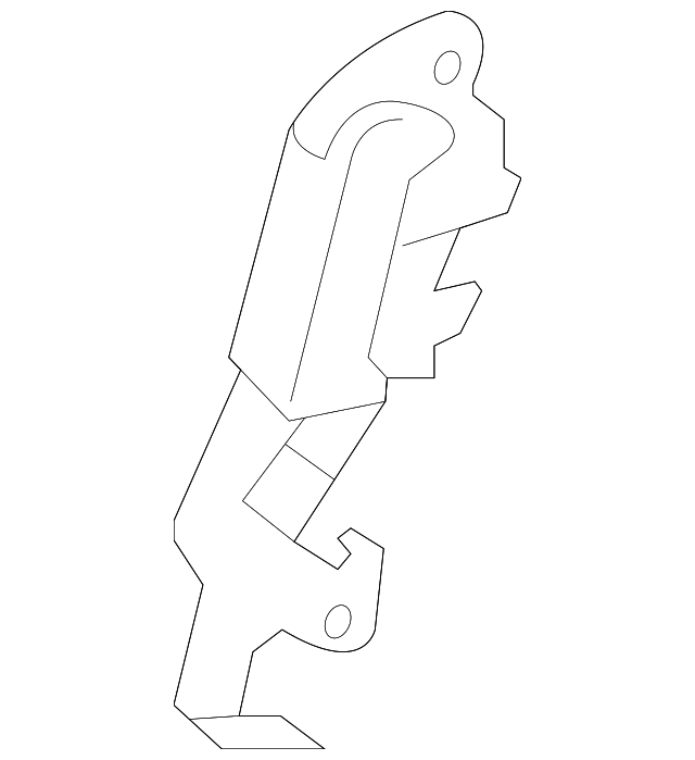 SU003-01866 Деталь LOCK ASSY, LEFT
