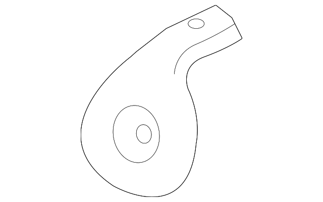 SU003-01817 Деталь SEAT CUSHION PAD BRACKET, RIGHT