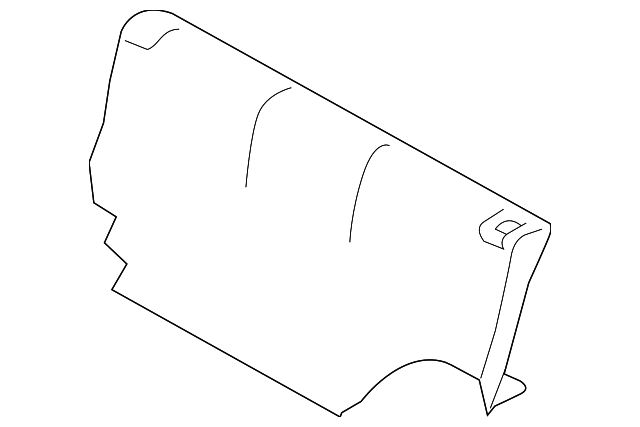 SU003-05315 Деталь SEAT BACK COVER
