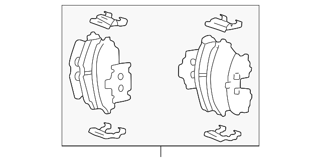 58101-38A60 BRAKE PADS
