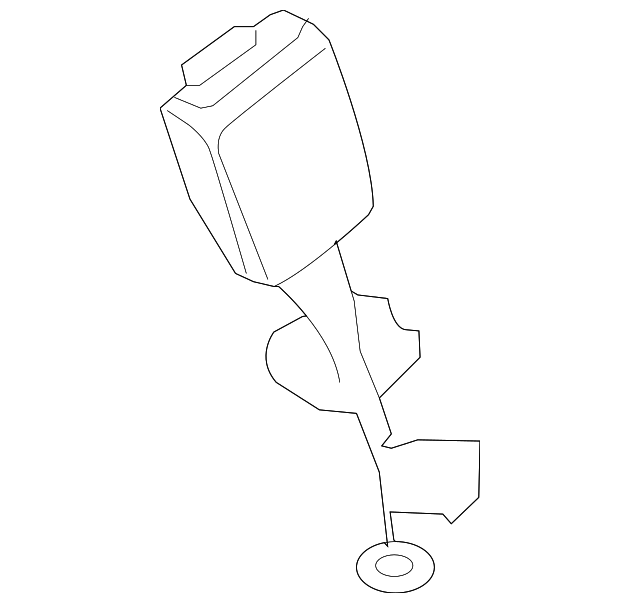 3D0-857-740-E-MCZ Деталь BUCKLE END, RIGHT