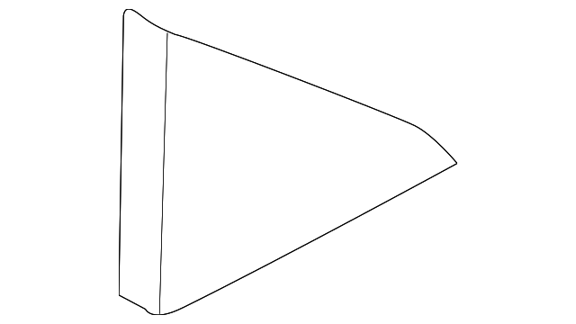 87650-2K000 Деталь INNER COVER, LEFT