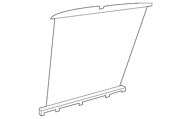 65990-0C010-C0 SUNSHADE, LEFT