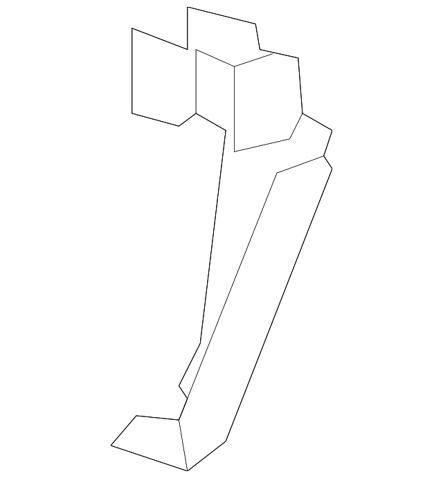 68044622AA Деталь OUTER BRACKET, RIGHT