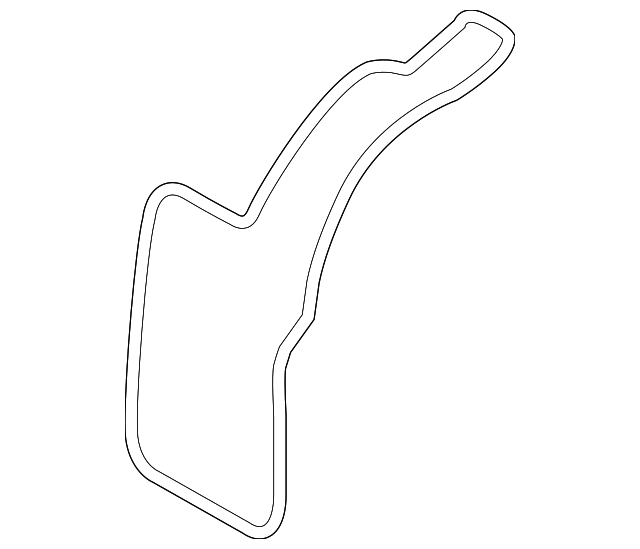 53888-06030 FENDER LINER FRONT SEAL, RIGHT