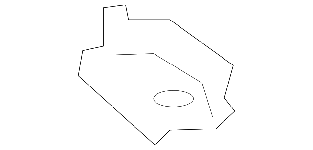53879-06030 FENDER LINER RETAINER, LEFT
